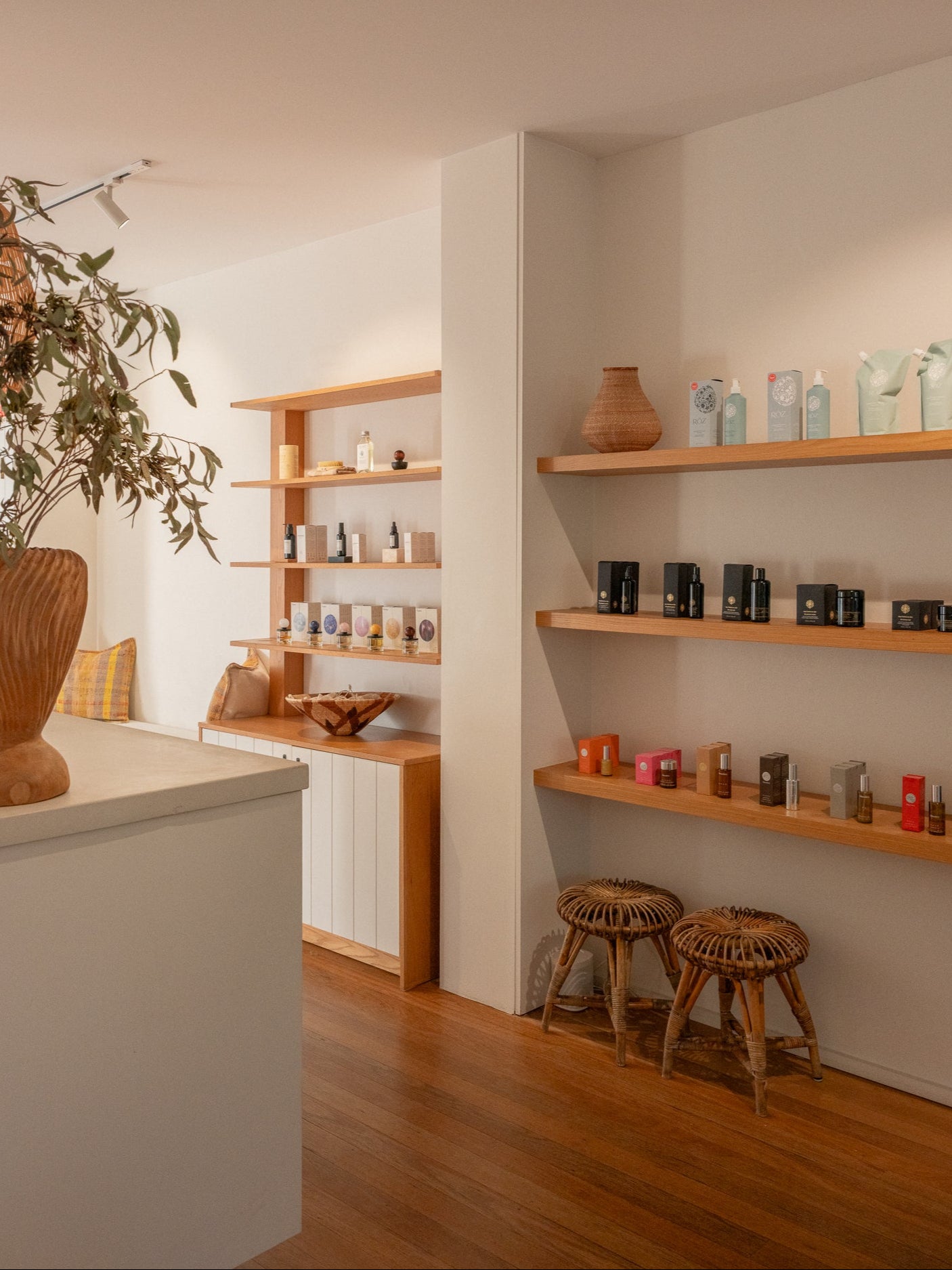 A natural beauty store in Sydney selling Monastery, ROZ haircare, Tulita, Vintner's Daughter and May Lindstrom.